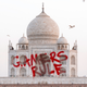 Image for article titled Come On: Someone Just Spray-Painted ‘Gamers Rule’ On The Taj Mahal And, While We Generally Agree, It’s Pretty Messed Up To Deface A Cultural Landmark